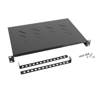 Półka Lanberg AK-1004-B do Szaf 19" 600mm Czarna