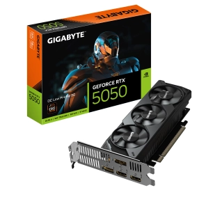 Gigabyte GeForce RTX 5050 OC Low Profile 8GB GDDR6 128bit DLSS 4 - Kup na Raty - RRSO 0%