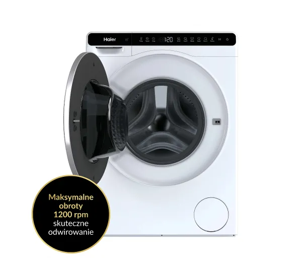 Haier Mini Drum HW50-BP12307U1-S Funkcje AI 5kg 1200obr/min Zdalne starowanie - Kup na Raty - RRSO 0%