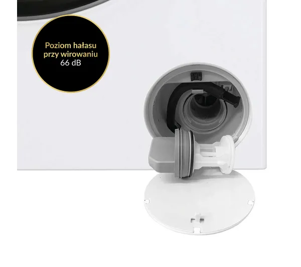 Haier Mini Drum HW50-BP12307U1-S Funkcje AI 5kg 1200obr/min Zdalne starowanie - Kup na Raty - RRSO 0%