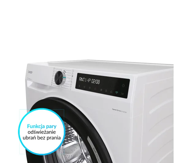 Candy ProWash 500 BR 49BL8-S Funkcje AI 9kg 1400obr/min Zdalne starowanie - TRZECI -55%, ALBO 5-TY ZA 1ZŁ - Kup na Raty - RRSO 0%