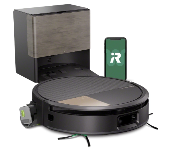 Roboty sprzątające - iRobot Roomba Max 705 Combo Funkcja mopowania Stacja oczyszczająca Tworzenie mapy pomieszczenia 68dB Czarny