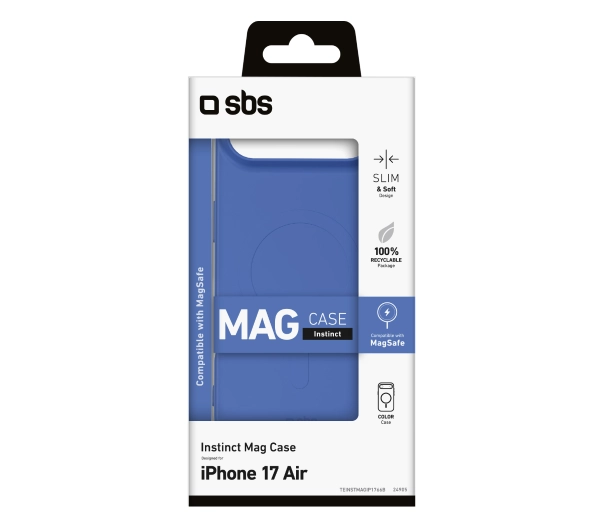 SBS Instinct Mag do iPhone 17 Air Niebieski