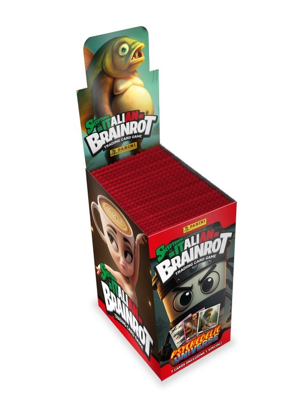 Karty kolekcjonerskie Panini TCG Italian Brainrot Saszetka 7 kart