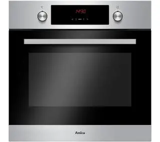 Amica EB7541D Fine Termoobieg Srebrno-czarny - Kup na Raty - RRSO 0%