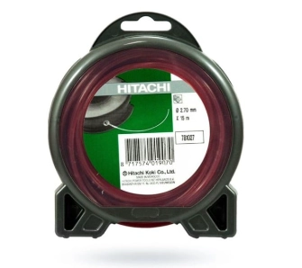 Żyłka tnąca Hitachi 781027 2,7 mm 15m (kwadratowy)