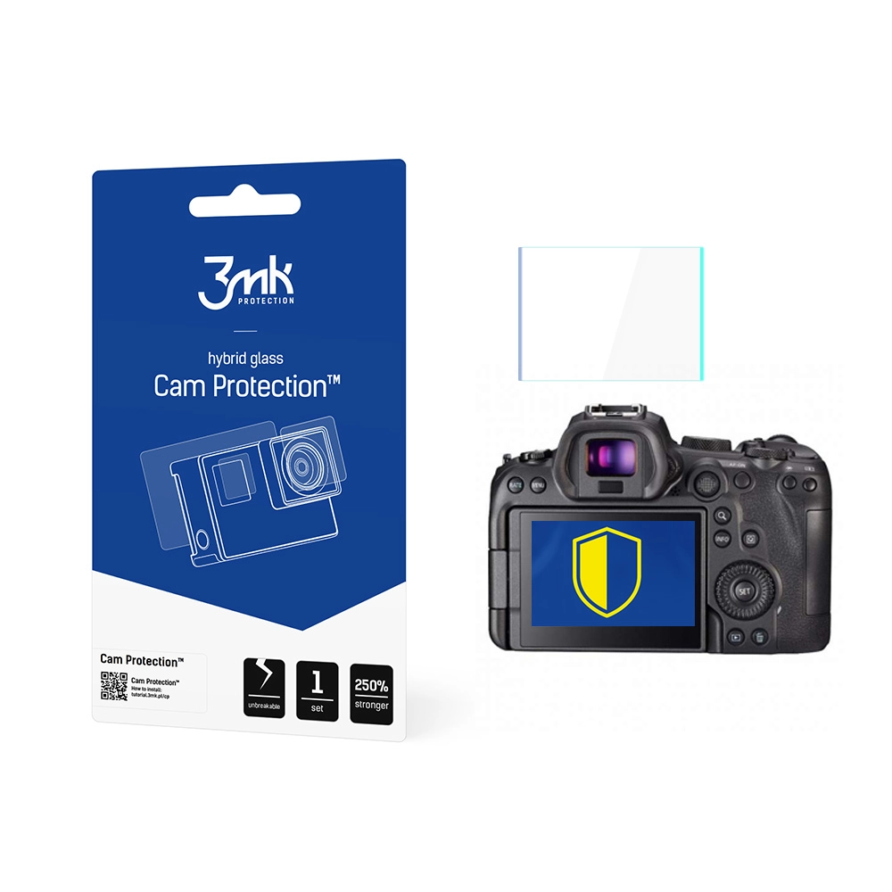 Szkło hybrydowe 3mk Cam Protection do Canon EOS R6