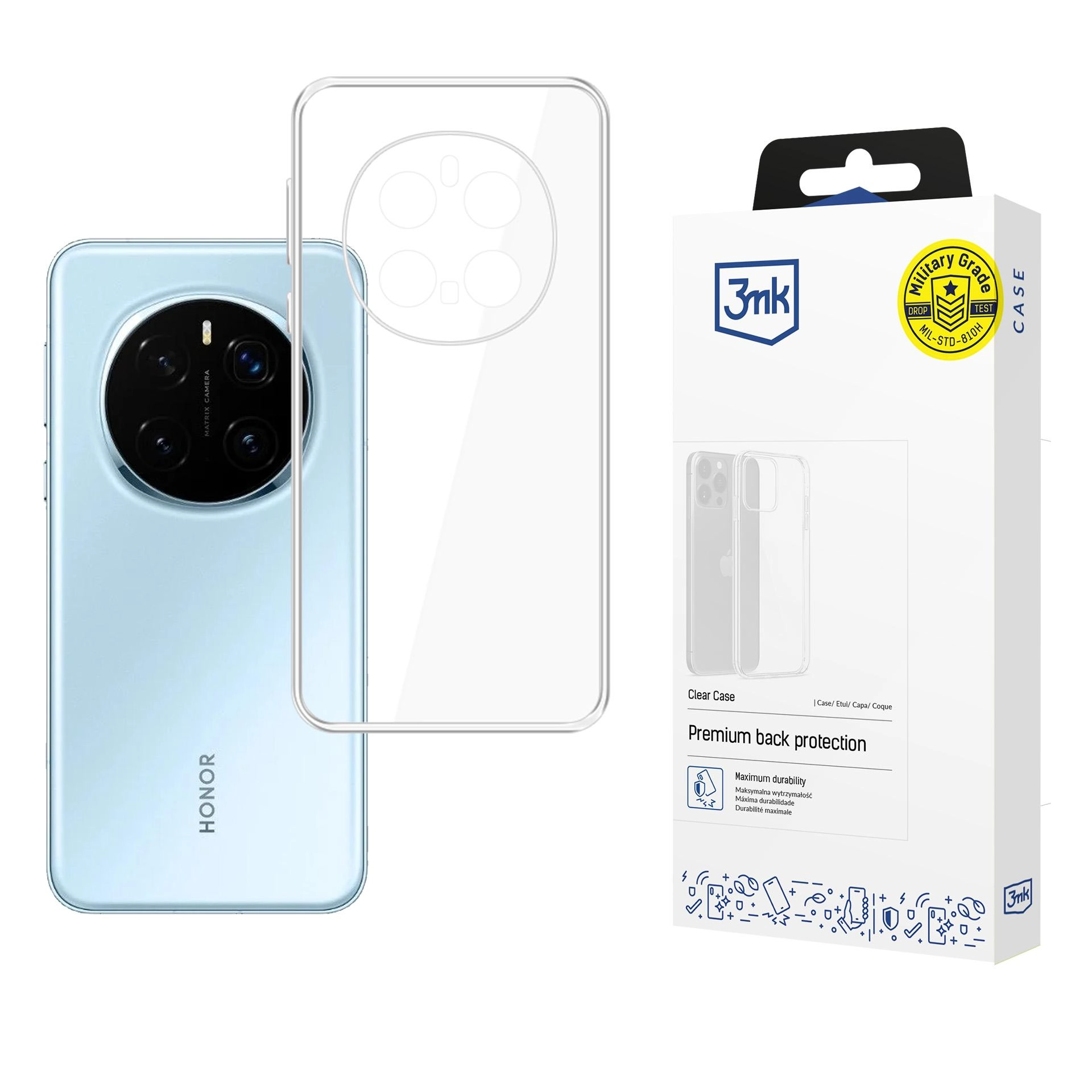 Etui 3mk Clear Case do Honor Magic 7 Pro
