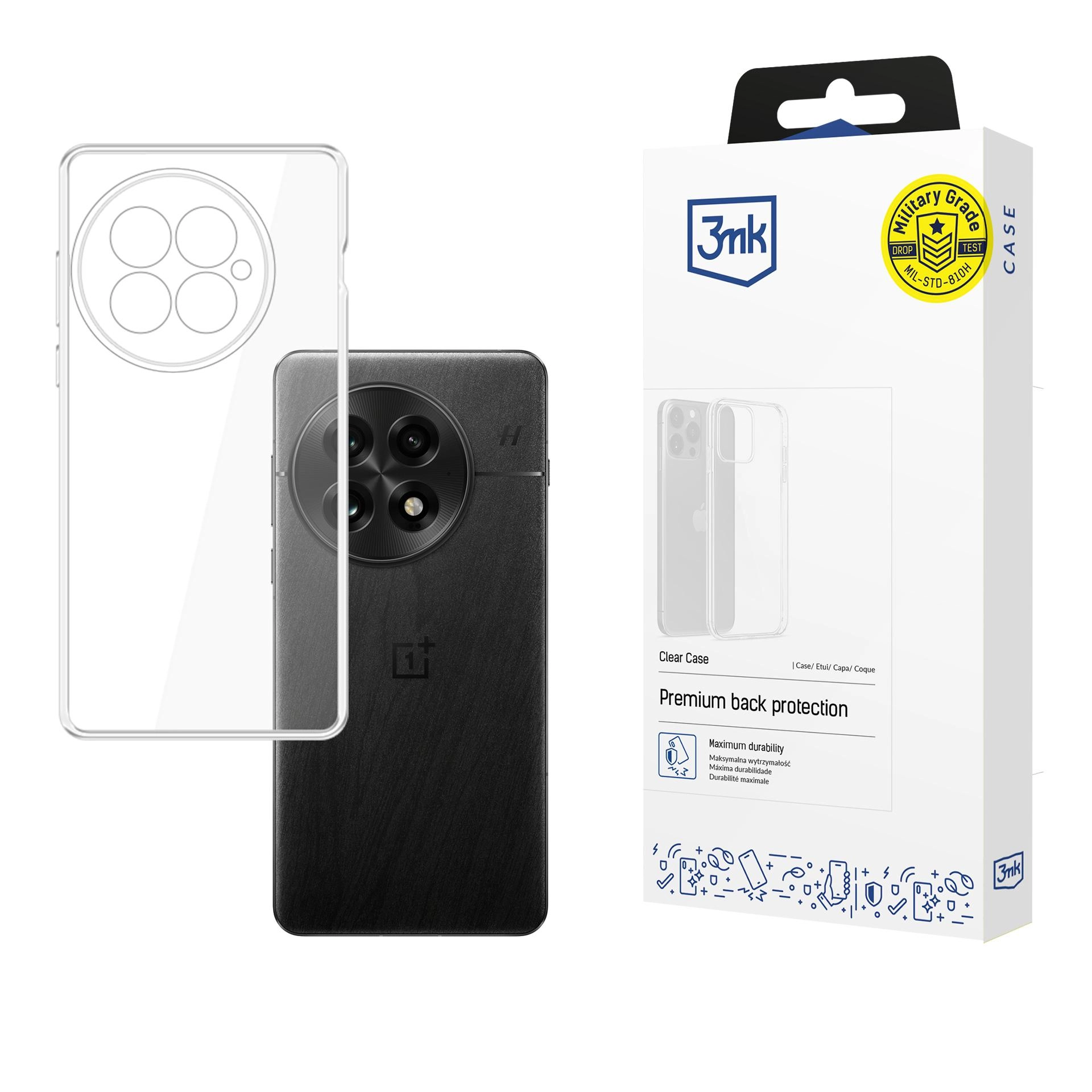 Etui 3mk Clear Case do OnePlus 13