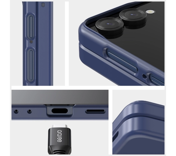 Araree Aero Flex do Samsung Galaxy Z Flip 7 Kremowy
