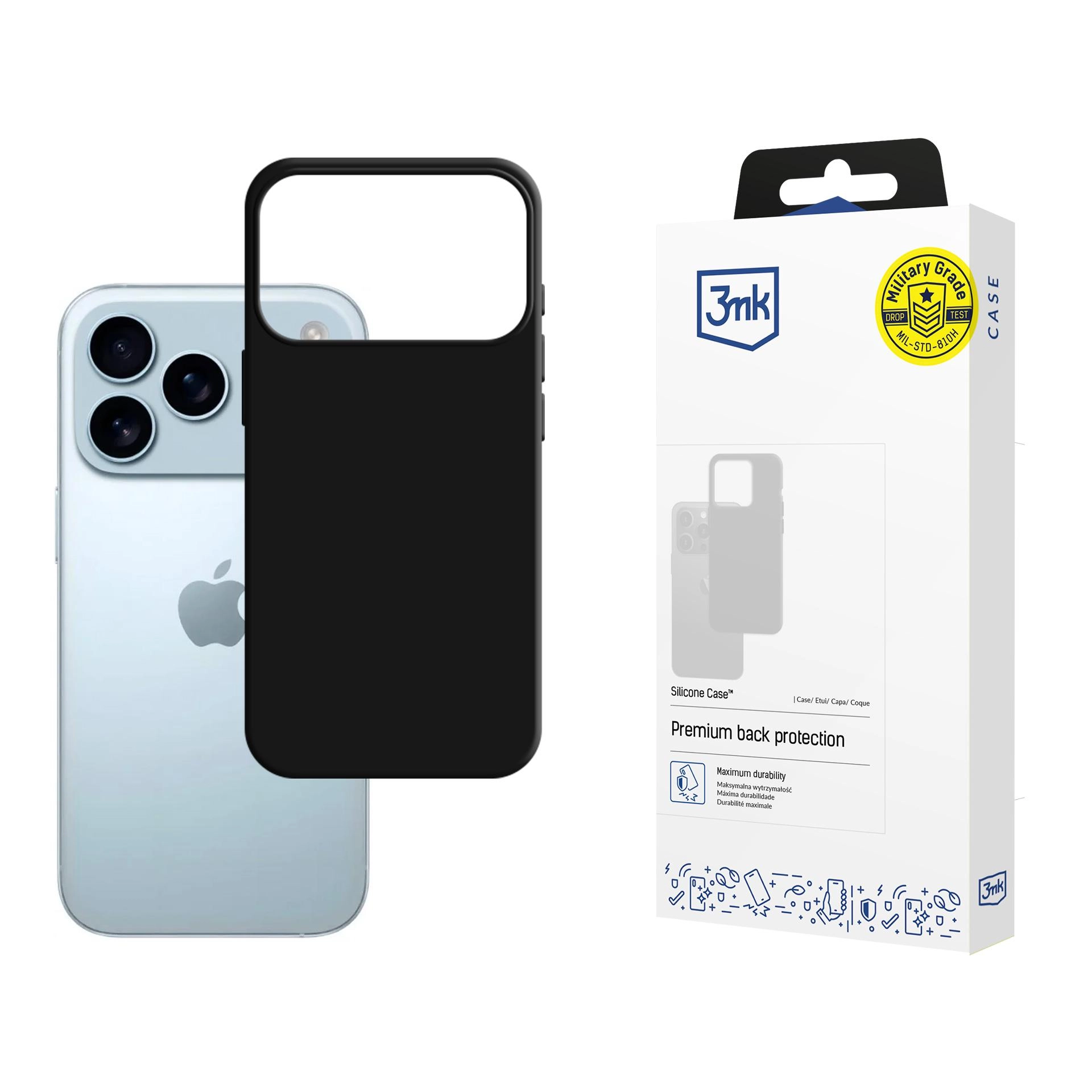Etui 3mk Silicone Case do iPhone 17 Pro