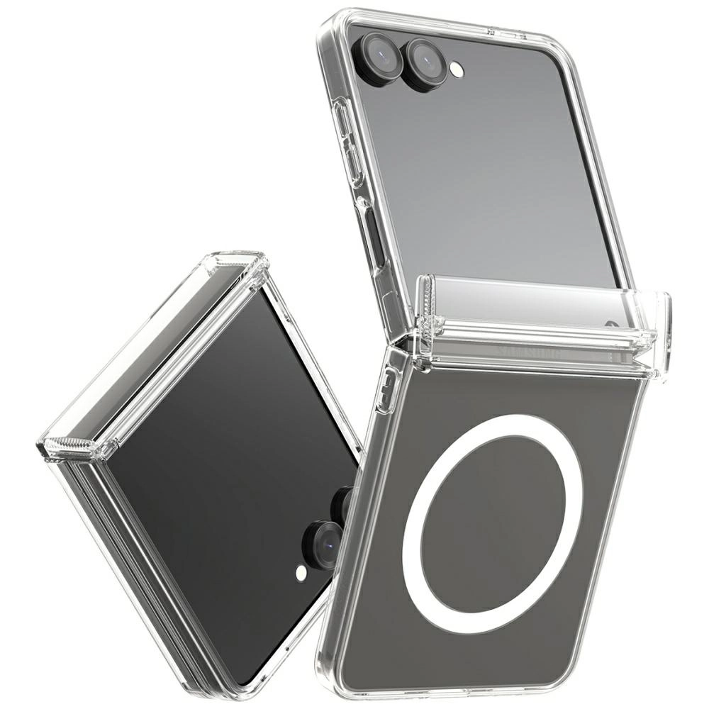 Etui Araree Duple 360 M MagSafe Qi2 do Galaxy Z Flip7 Przezroczysty