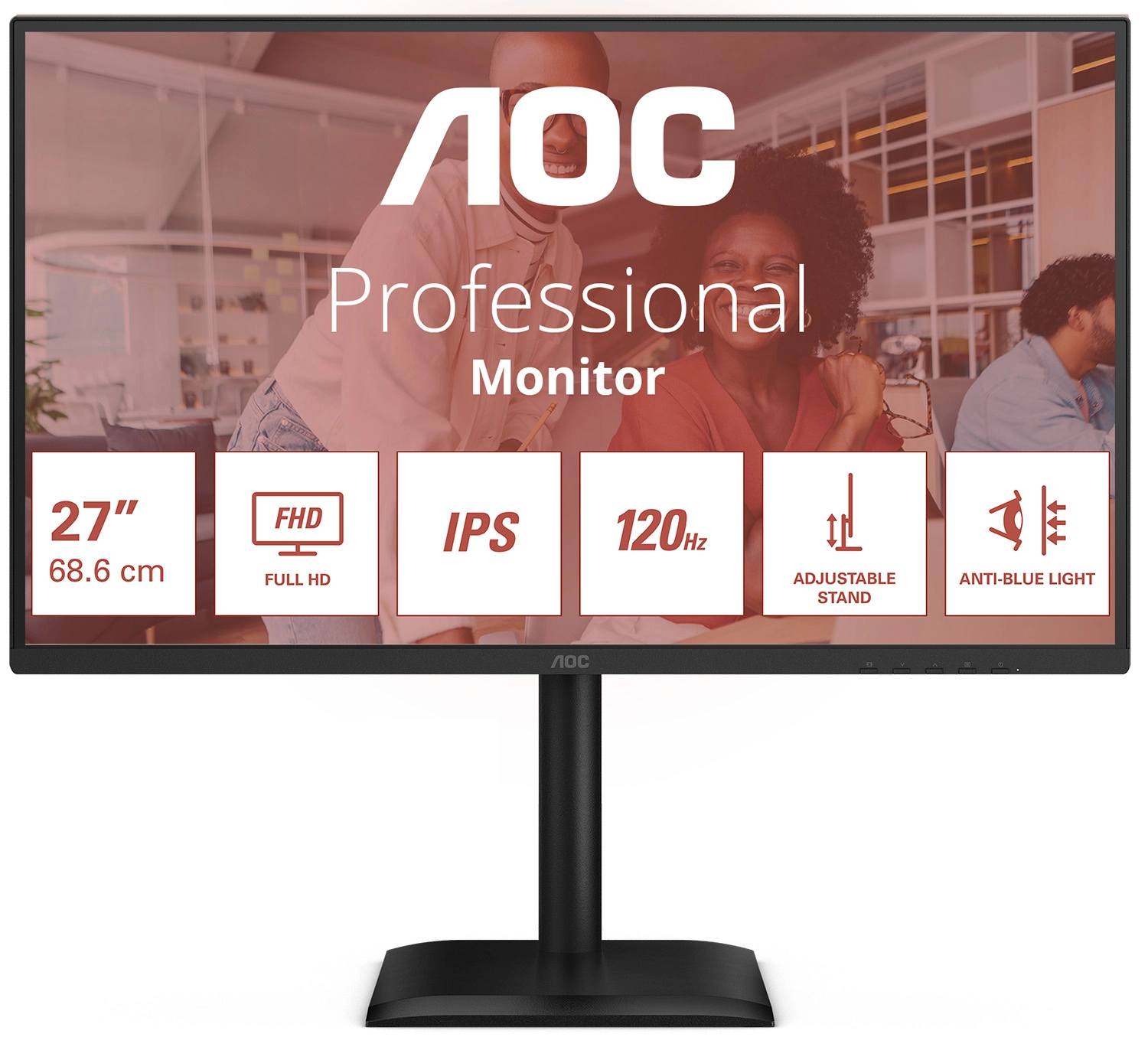 Monitor AOC 27E4U 27" Full HD IPS 120Hz 4ms