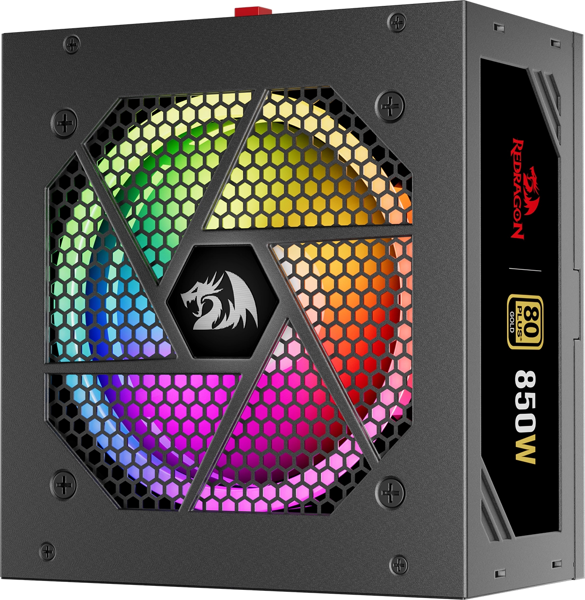 Zasilacz Redragon GC-PS007-1 V2 850W 80+ Gold Czarny