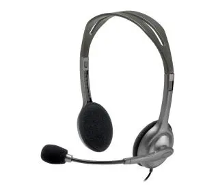 Logitech Stereo Headset H111 Nauszne Szary