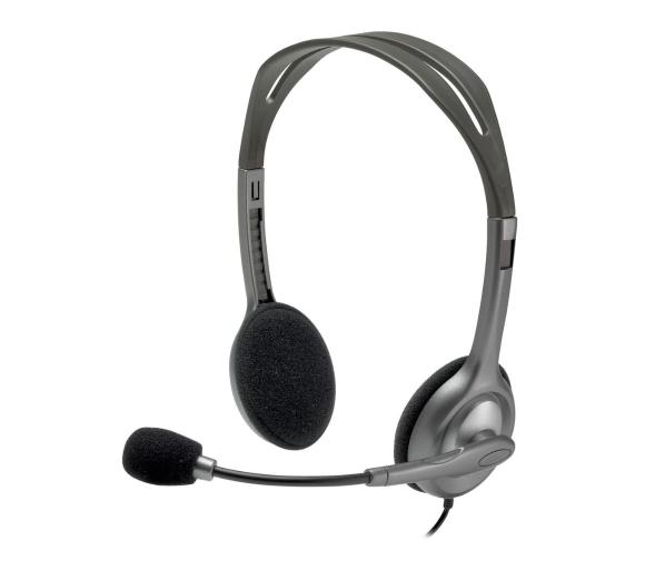 słuchawki z mikrofonem Logitech Stereo Headset H111