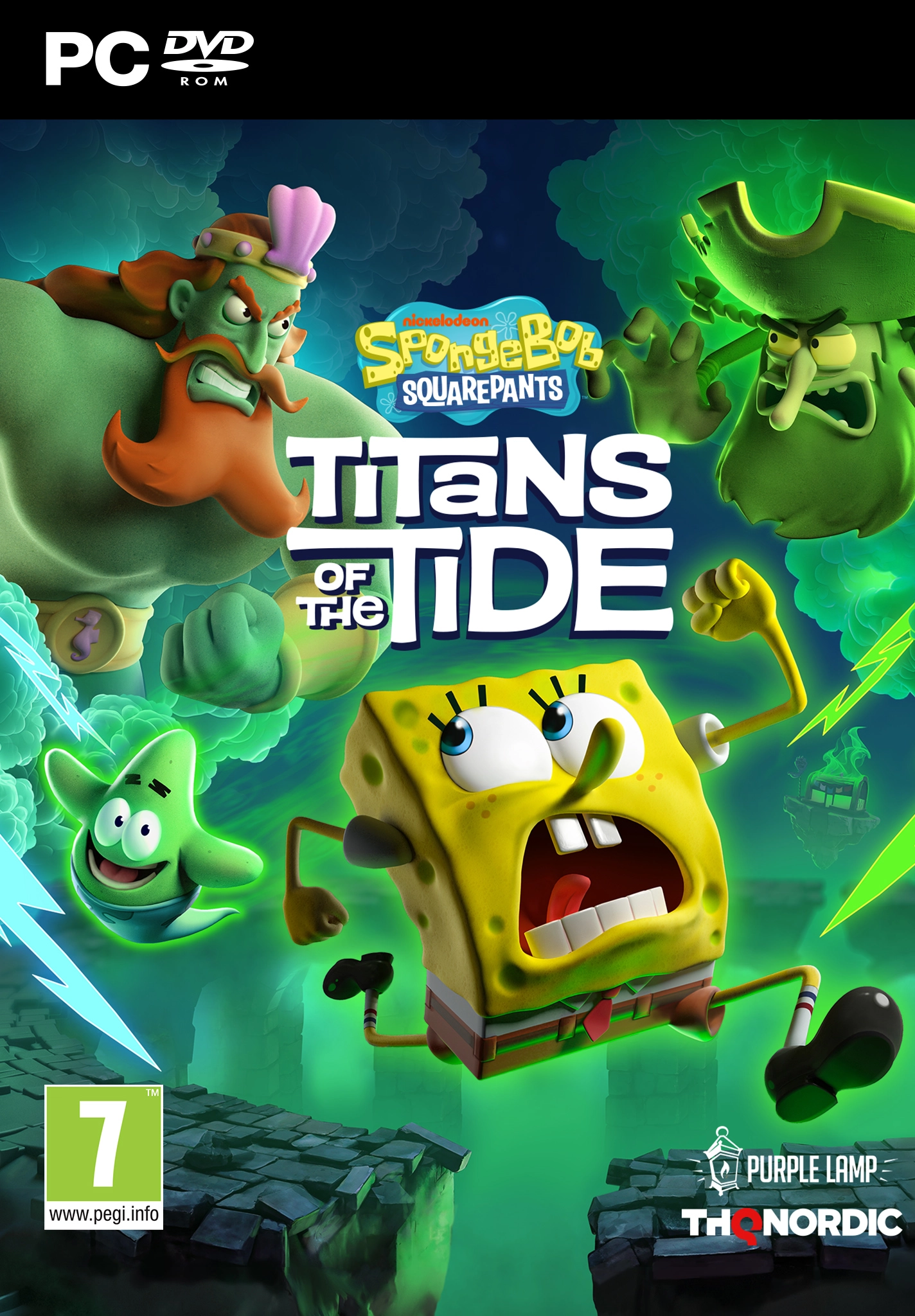 Spongebob Kanciastoporty Titans of the Tide Ghostly Edition Gra na PC