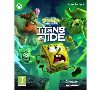 Spongebob Kanciastoporty Titans of the Tide Gra na Xbox Series X