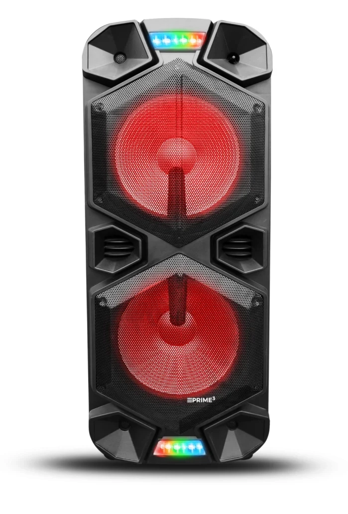 Power Audio Prime3 APA30 Bluetooth Radio FM Mikrofon Karaoke Czarny