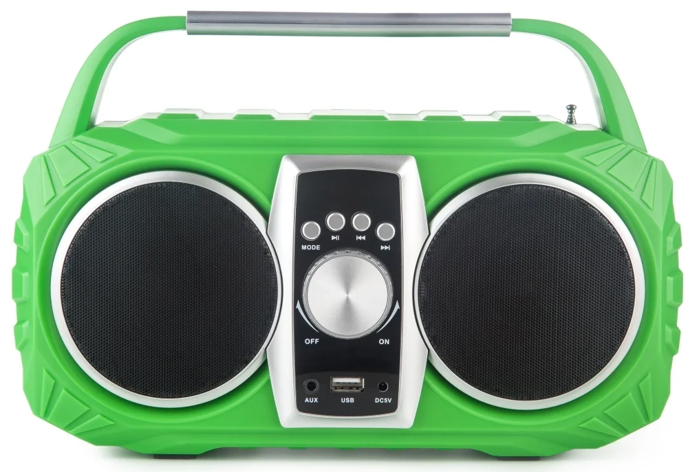 Radioodbiornik Prime3 NEON APR71GR Radio FM Bluetooth Zielony