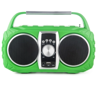 Prime3 NEON APR71GR Radio FM Bluetooth Zielony