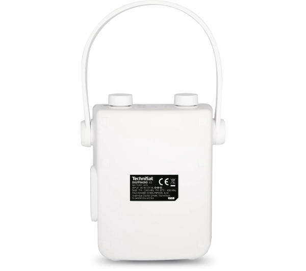 TechniSat DigitRadio 30 Radio FM DAB+ Bluetooth Biały