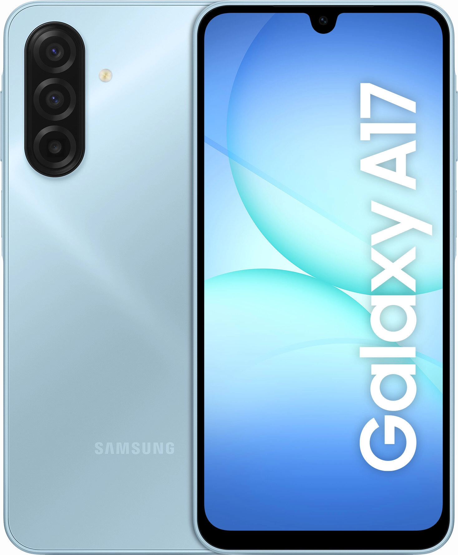 Smartfon Samsung Galaxy A17 8/256GB Funkcje AI 6,7" 90Hz 50Mpix Jasnoniebieski SM-A175