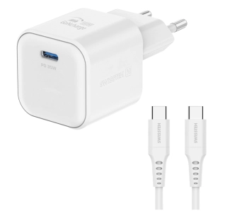 Ładowarka sieciowa Swissten 22070220 1x USB-C 35W Power Delivery Biały