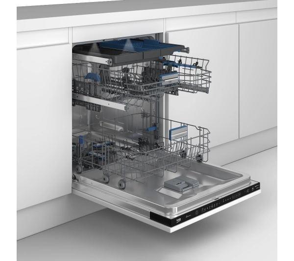Beko bPro500 BDIN37541WP Funkcje AI PowerIntense SuperiorDry 59,8cm Automatyczne otwieranie drzwi Szuflada na sztućce - Kup na Raty - RRSO 0%