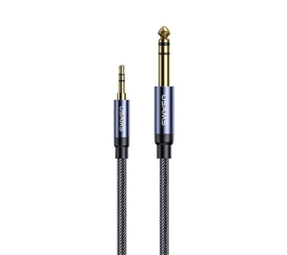 USAMS SJ539YP01 Jack 3,5mm - 6,35m 1.2m Czarny