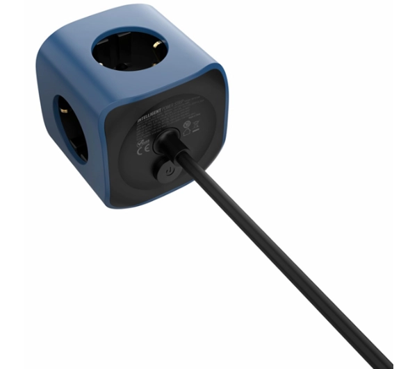 Cellline BELI03810 3 gniazda 1x USB-A 2x USB-C 65W Niebieski
