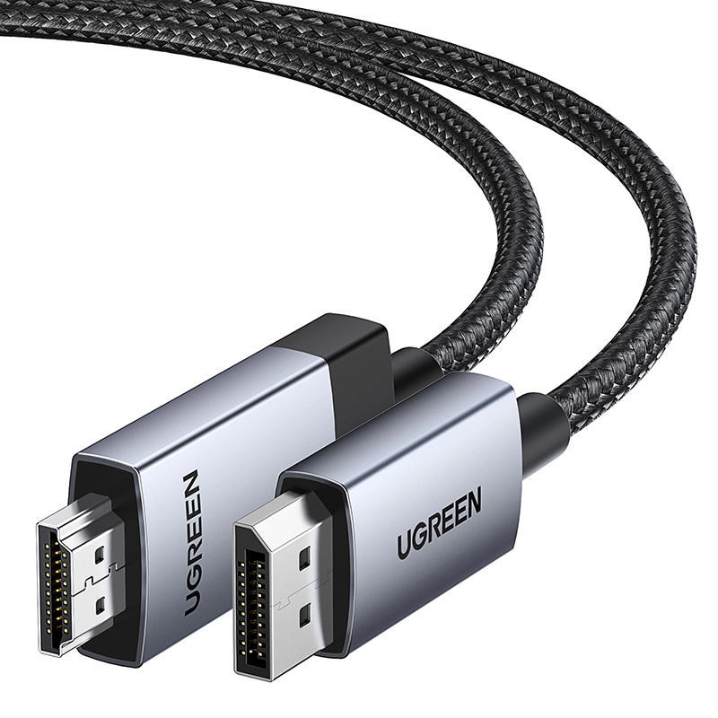 Kabel DisplayPort UGREEN DP119 1m Czarny