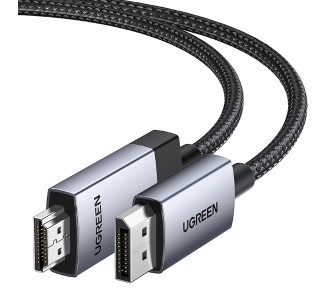 Kabel DisplayPort UGREEN DP119 1m Czarny