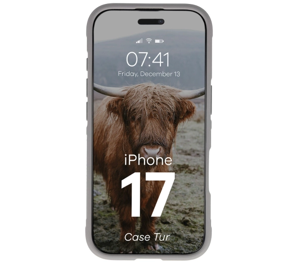 Bizon Tur do Apple iPhone 17 Jasnoszary