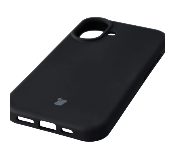 Bizon Silikonowe Soft do Apple iPhone 17 Czarny