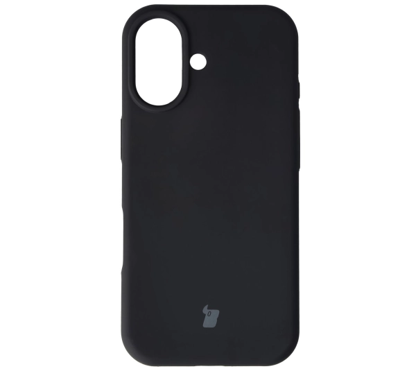 Bizon Silikonowe Soft do Apple iPhone 17 Czarny