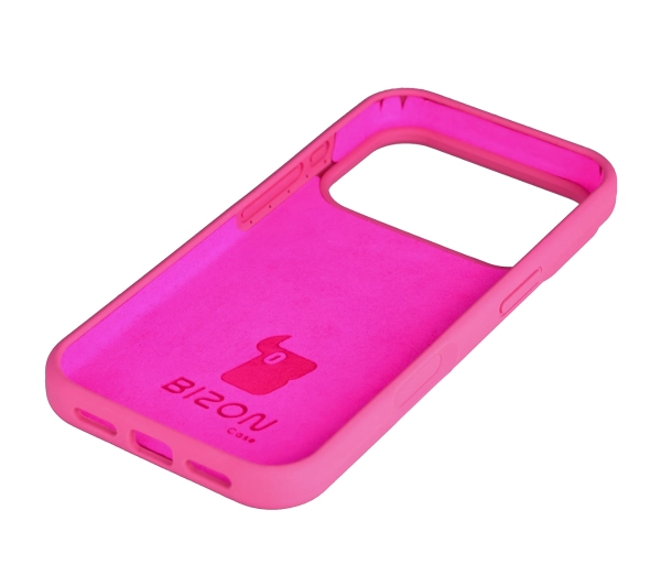 Bizon Silikonowe Soft do Apple iPhone 17 Pro Fuchsia