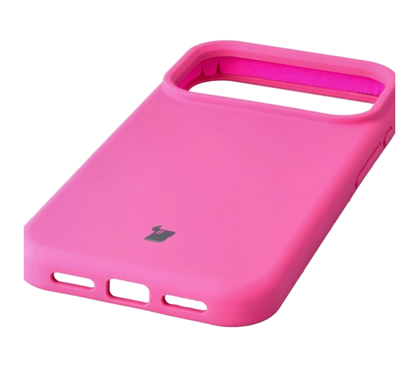Bizon Silikonowe Soft do Apple iPhone 17 Pro Fuchsia