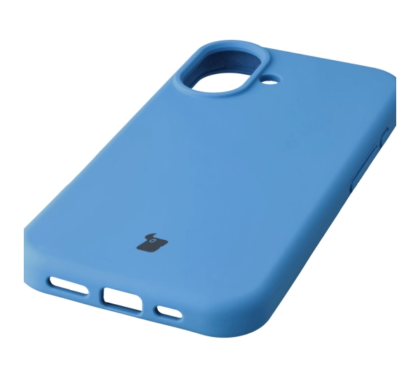 Bizon Silikonowe Soft do Apple iPhone 17 Niebieski