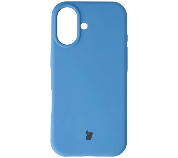 Bizon Silikonowe Soft do Apple iPhone 17 Niebieski