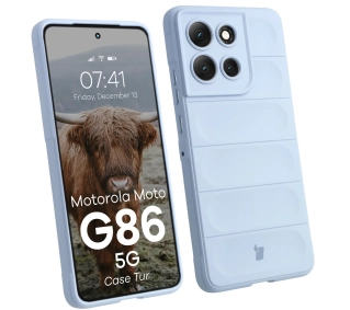 Bizon Tur do Motorola Moto G86 5G Jasnoniebieski