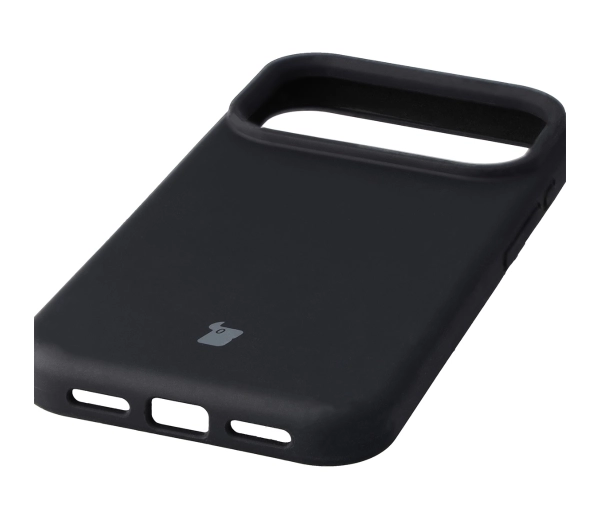 Bizon Silikonowe Soft do Apple iPhone 17 Pro Czarny