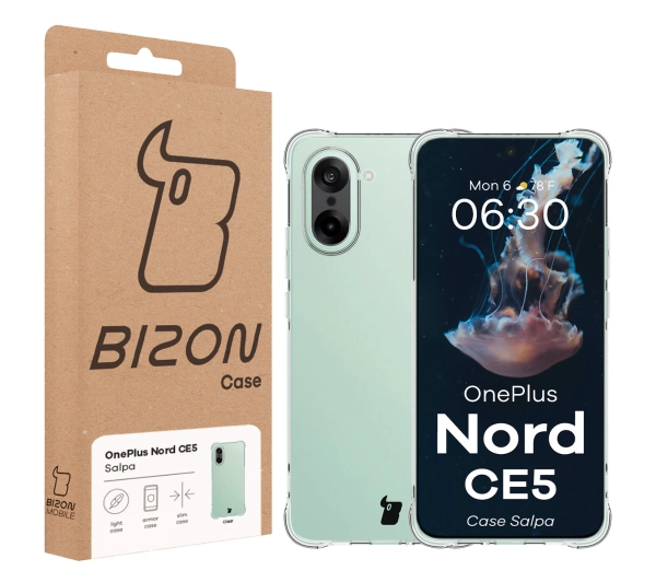 Bizon Salpa do OnePlus Nord CE5 5G Przezroczysty