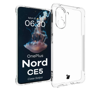 Etui Bizon Salpa do OnePlus Nord CE5 5G Przezroczysty
