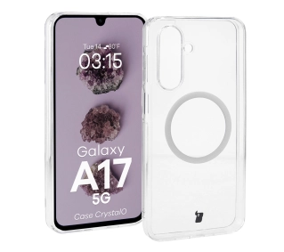 Bizon CrystalO z MagSafe do CrystalO Samsung Galaxy A17 5G Clear Przezroczyste