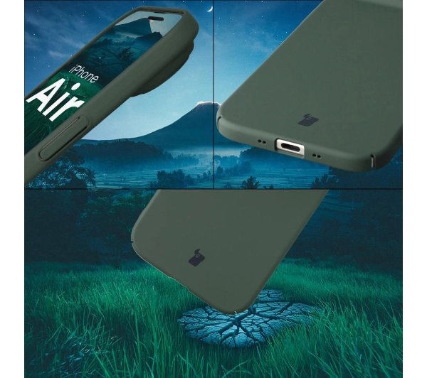 Bizon Łupka do Apple iPhone Air Zielony