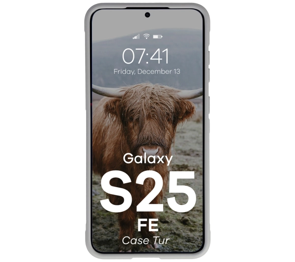 Bizon Tur do Samsung Galaxy S25 FE Szary