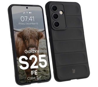 Etui Bizon Tur do Samsung Galaxy S25 FE Czarny