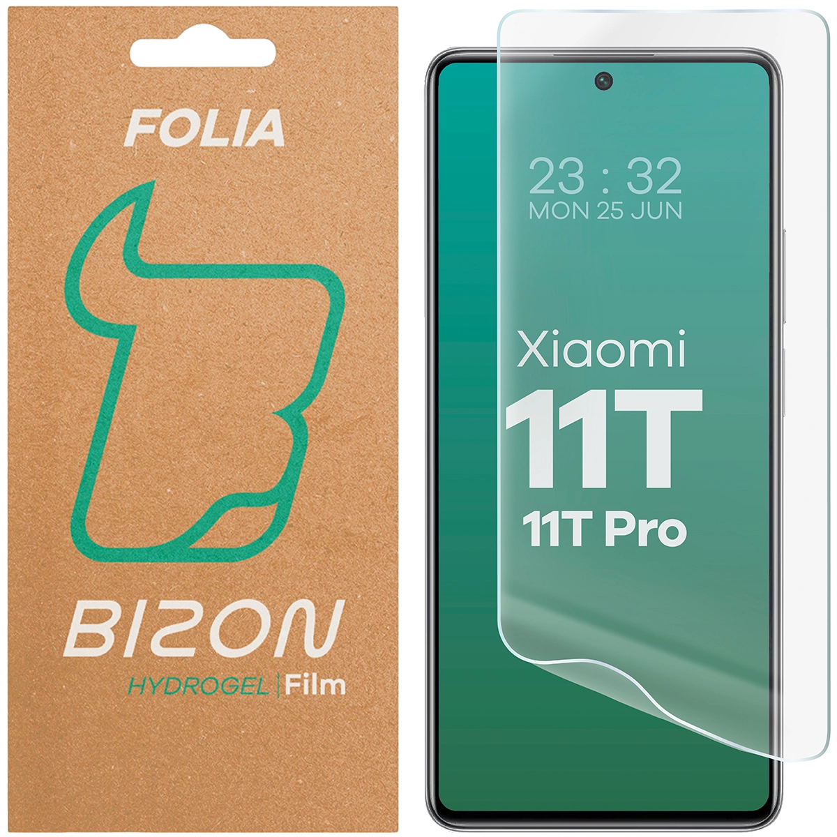 Folia hydrożelowa Bizon na ekran Hydrogel Front do Xiaomi 11T / 11T Pro 1 sztuka