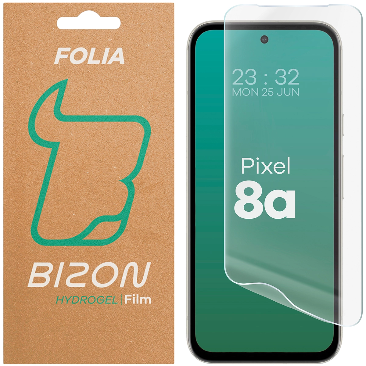 Folia hydrożelowa Bizon na ekran Hydrogel Front do Google Pixel 8a 1 sztuka